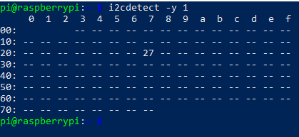 i2cdetect