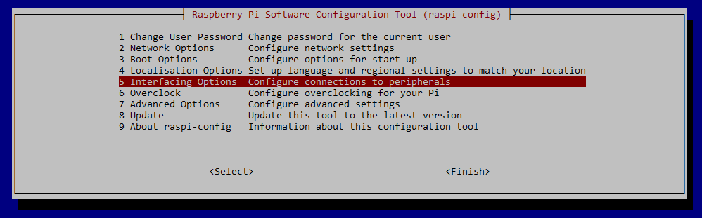 raspi-config-interfacing-options