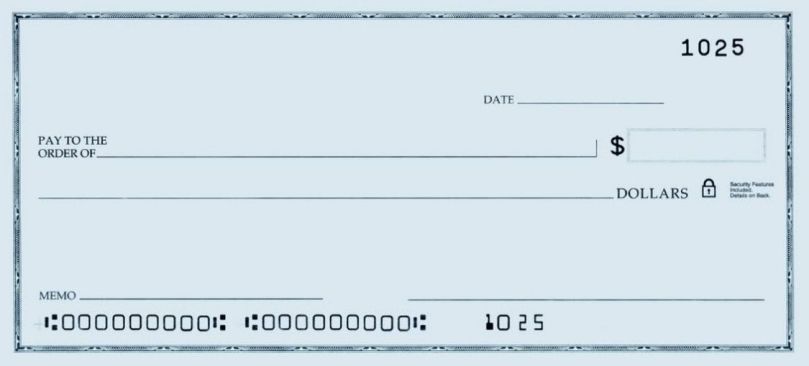 Fictitious Cheque